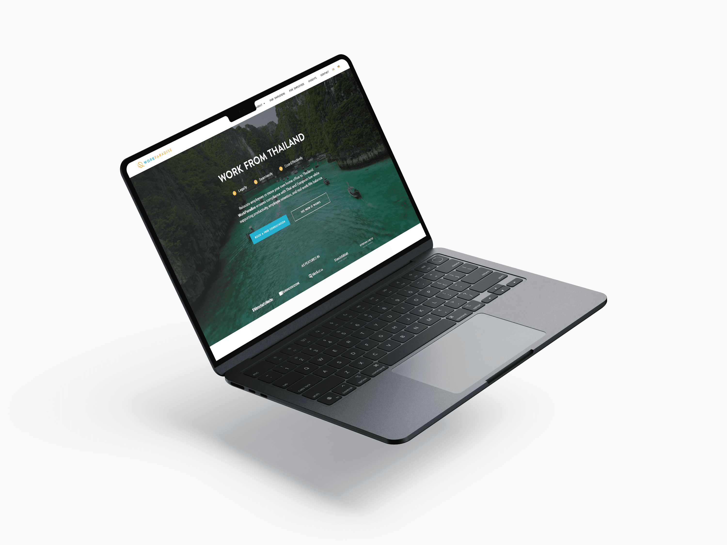 Revamped a Coworking Web Platform for WorkParadise, Simplifying Office Space Discovery