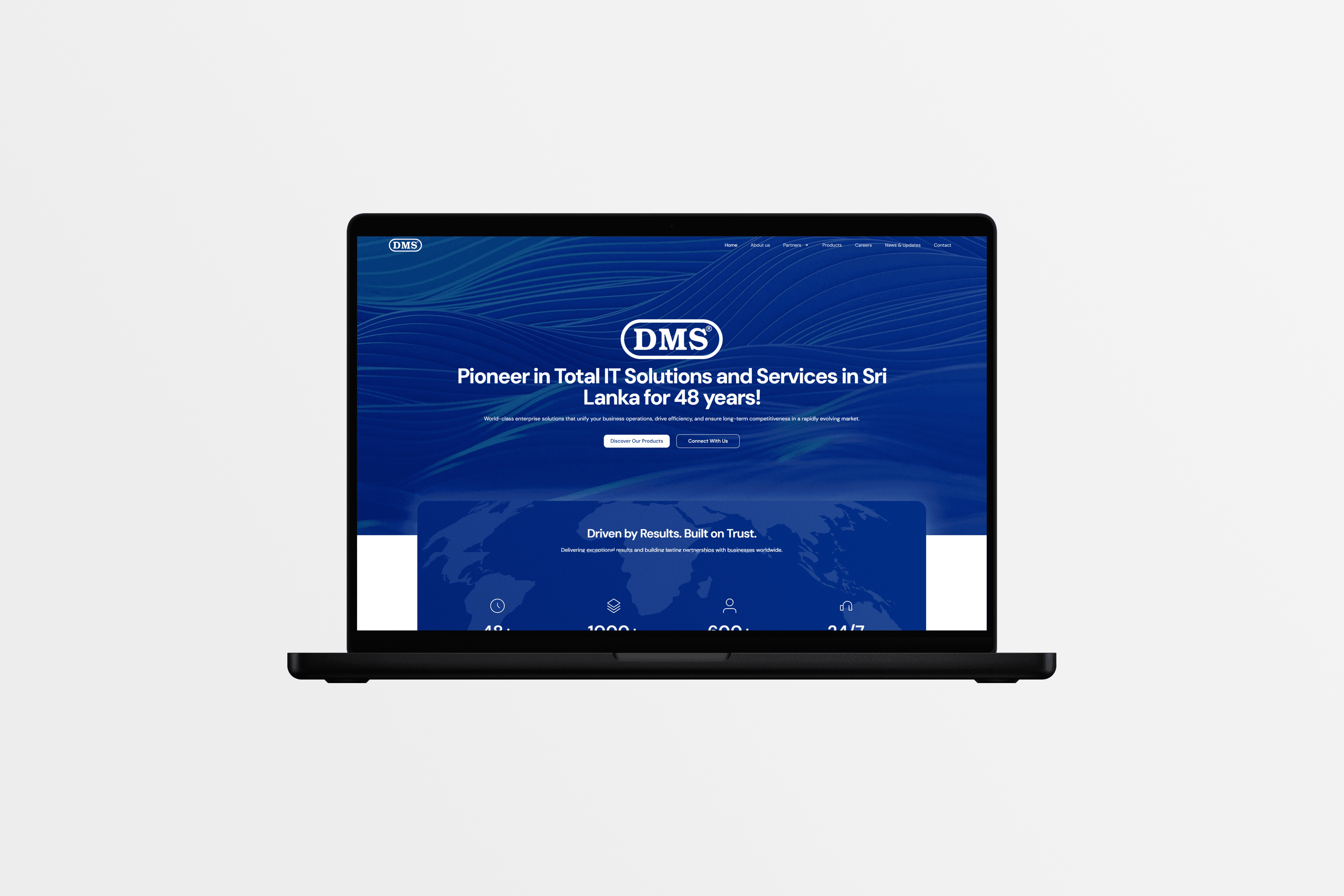 Developed a Corporate & E-Commerce Website for DMS, Increasing Online Sales and Brand Visibility