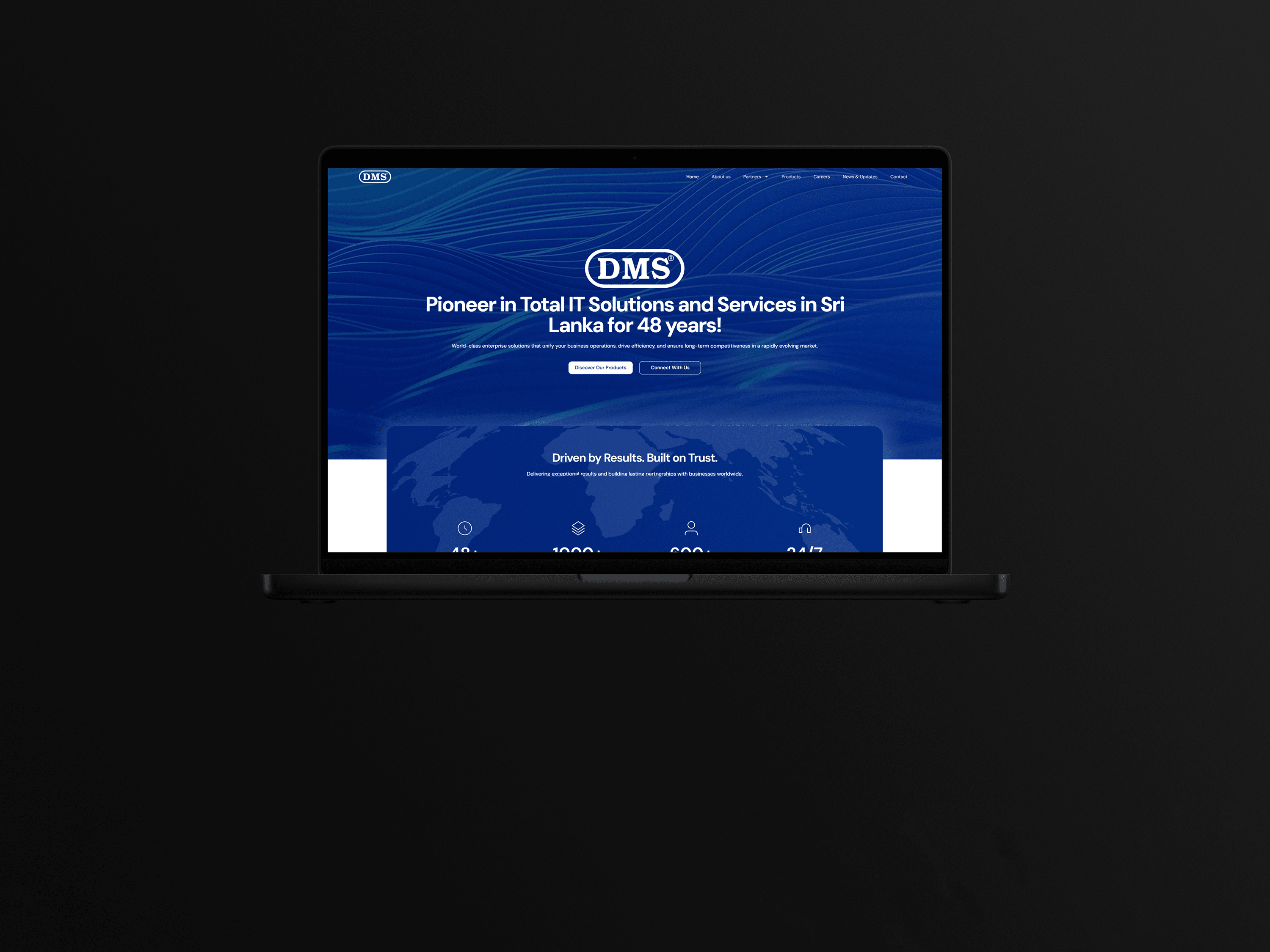 Developed a Corporate & E-Commerce Website for DMS, Increasing Online Sales and Brand Visibility