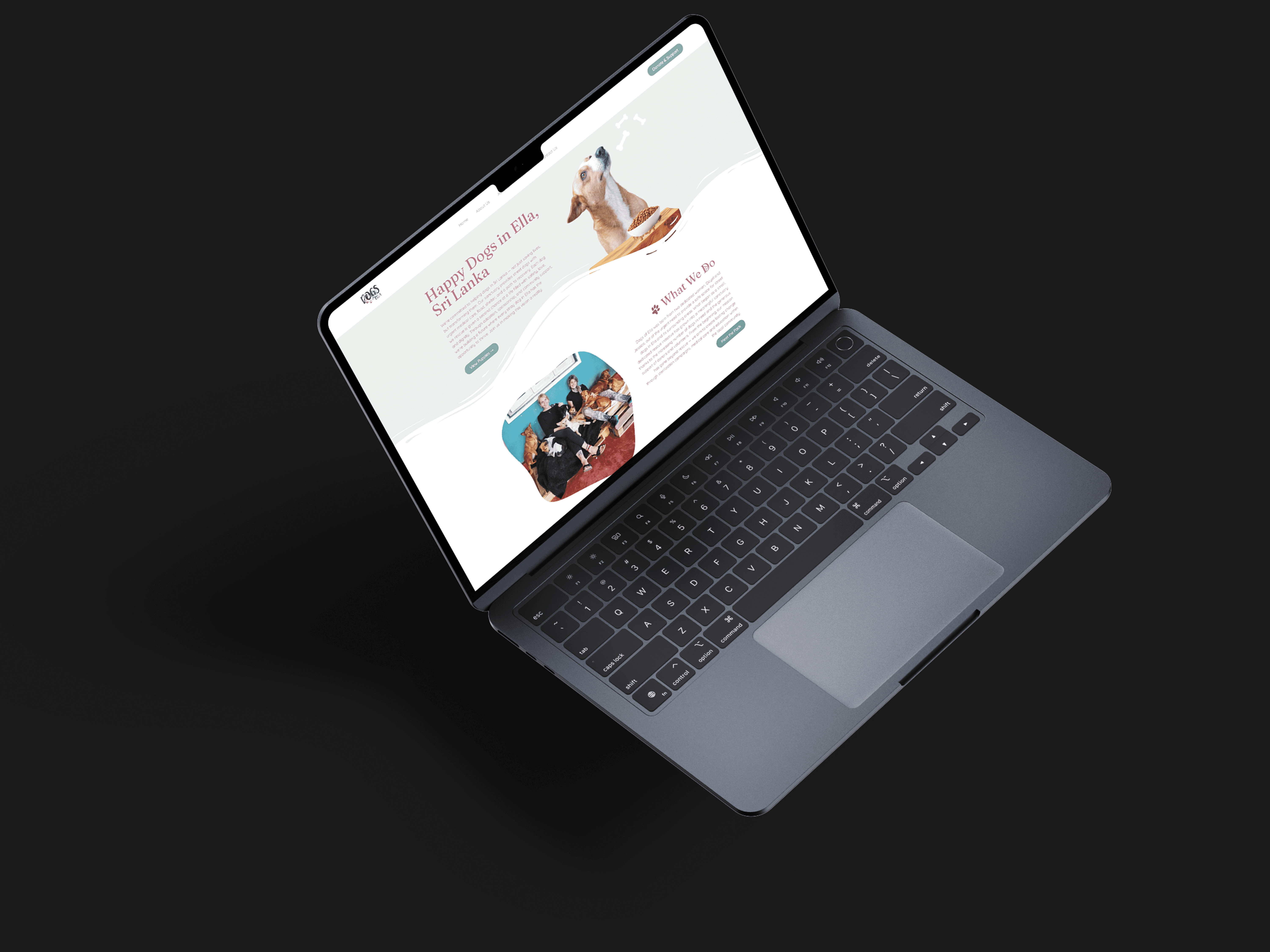 Developed Dogs of Ella Website to Support Adoption, Sponsorship & Volunteer Engagement