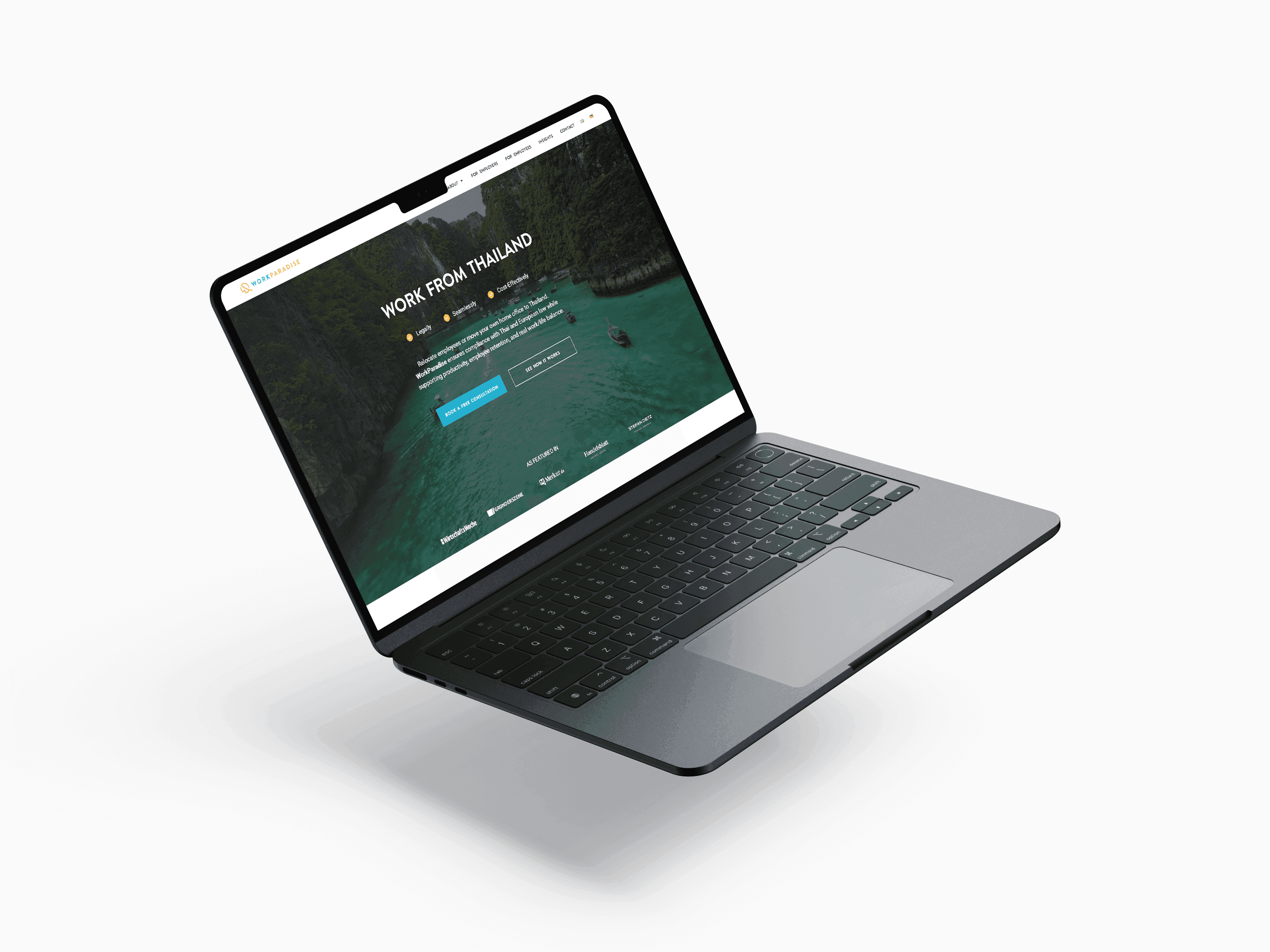 Revamped a Coworking Web Platform for WorkParadise, Simplifying Office Space Discovery