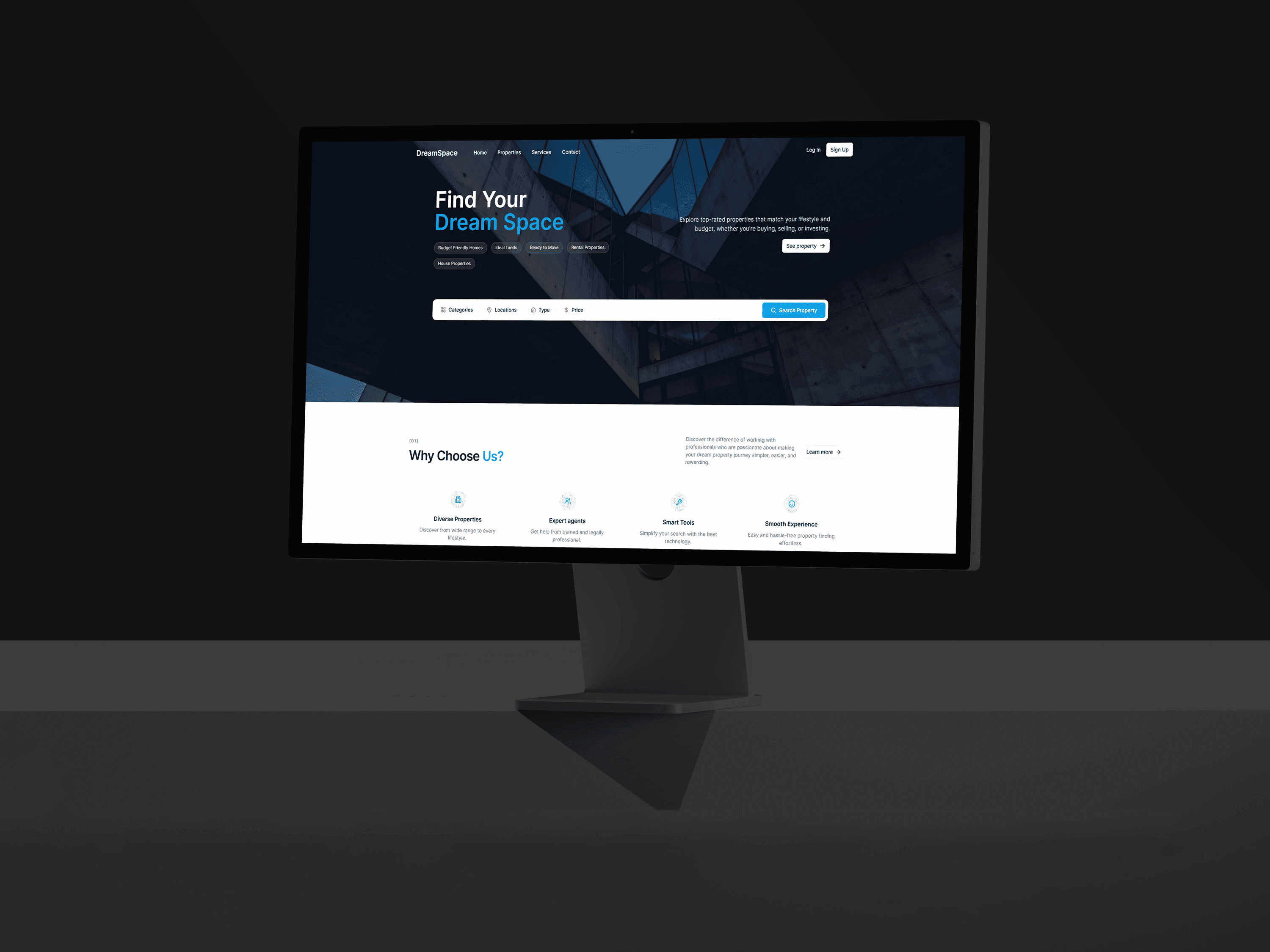 Built Dream Space’s Real Estate Platform, Increasing User Inquiries and Engagement by 35%