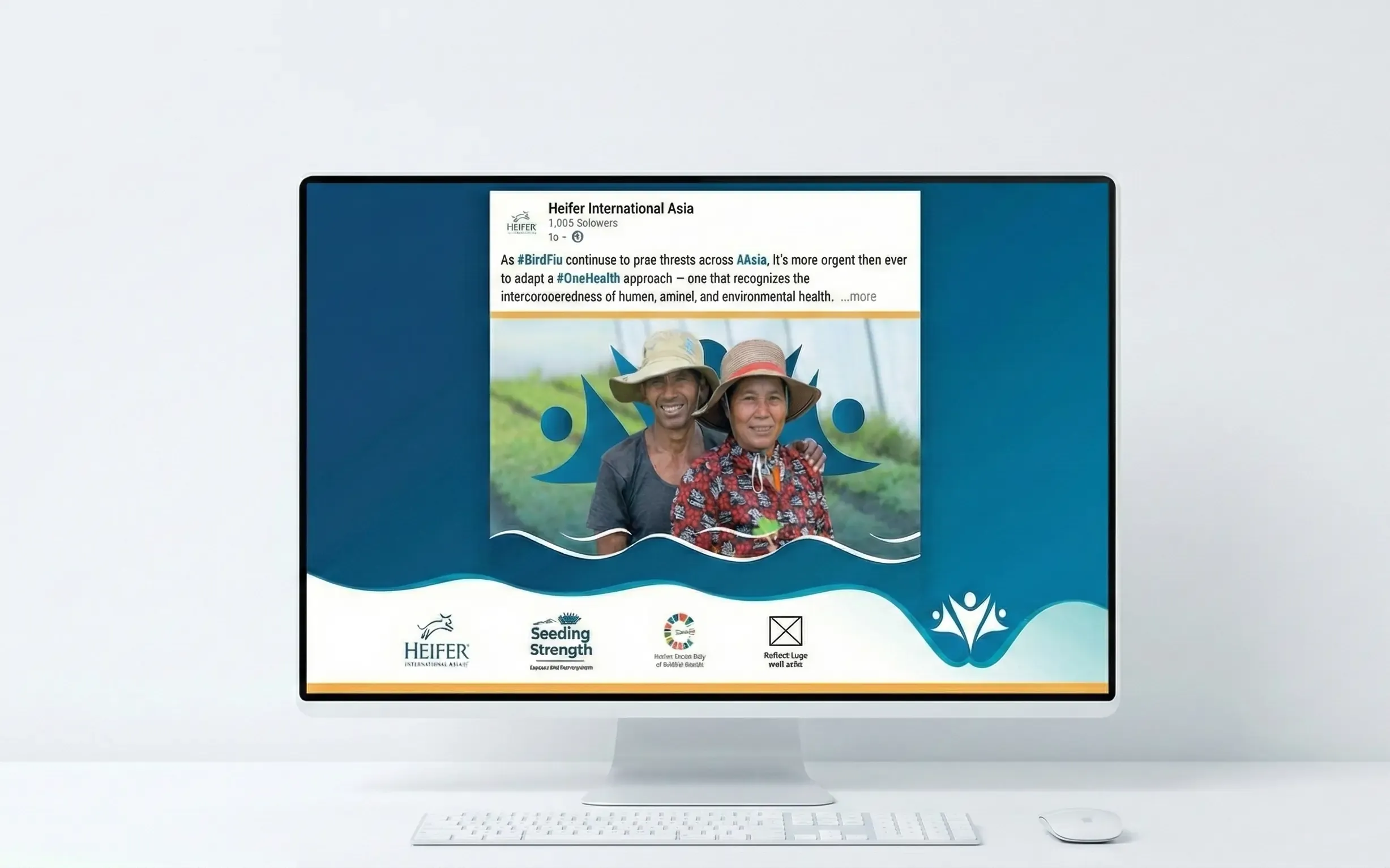 Asia Regional Campaign Planning, Branding, Social Media and Strategy for Heifer International for the International Year of Cooperatives 2025